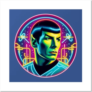 Spock - Ruminations In Neon Posters and Art